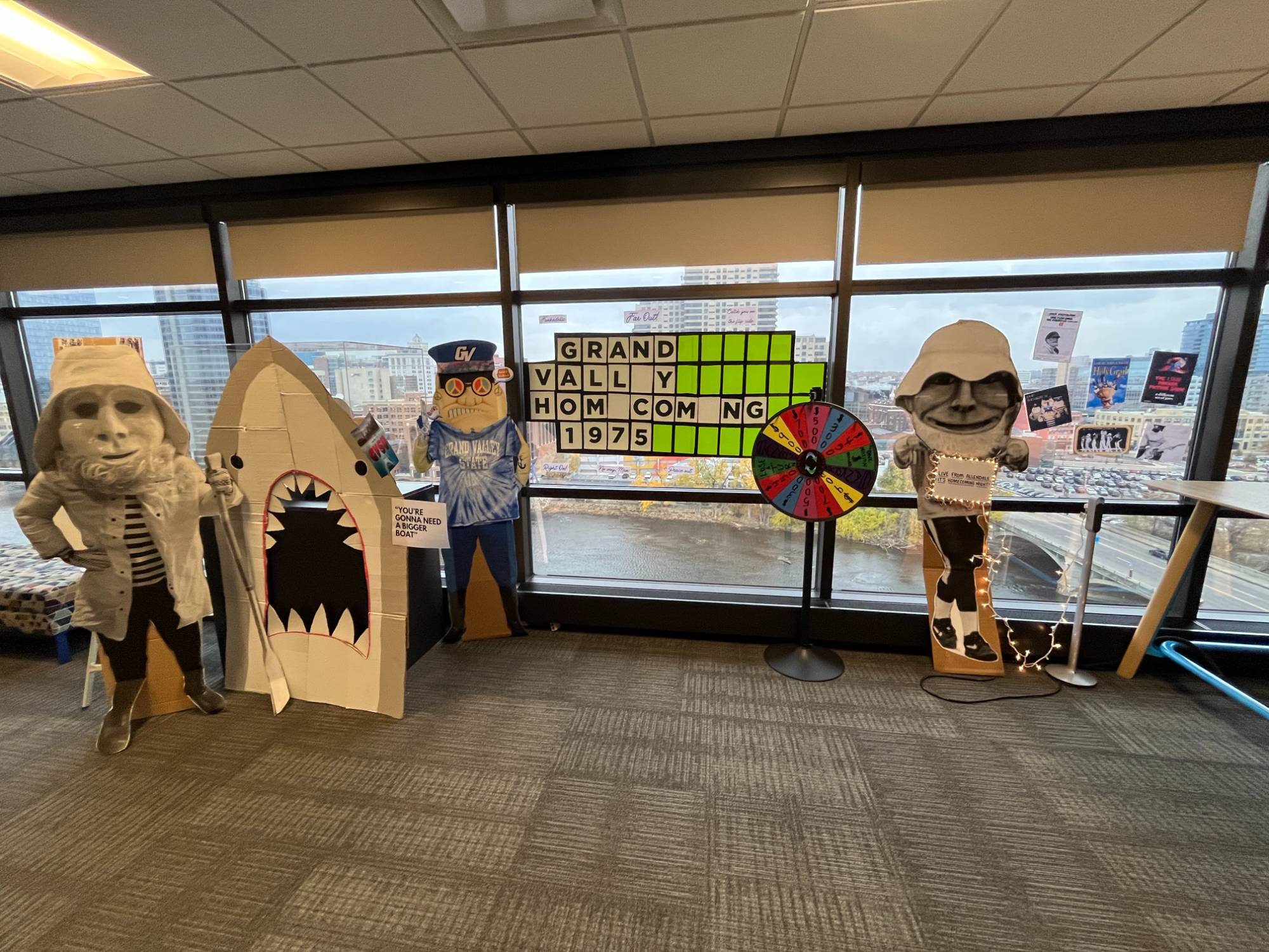 Institutional Advancement full Homecoming decoration view